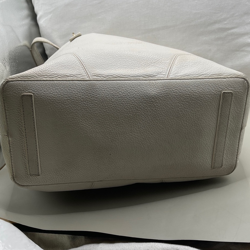 Furla Italian Luxury Cream Leather Tote Bag Exceptional Quality Furla Beautiful - Picture 6 of 16